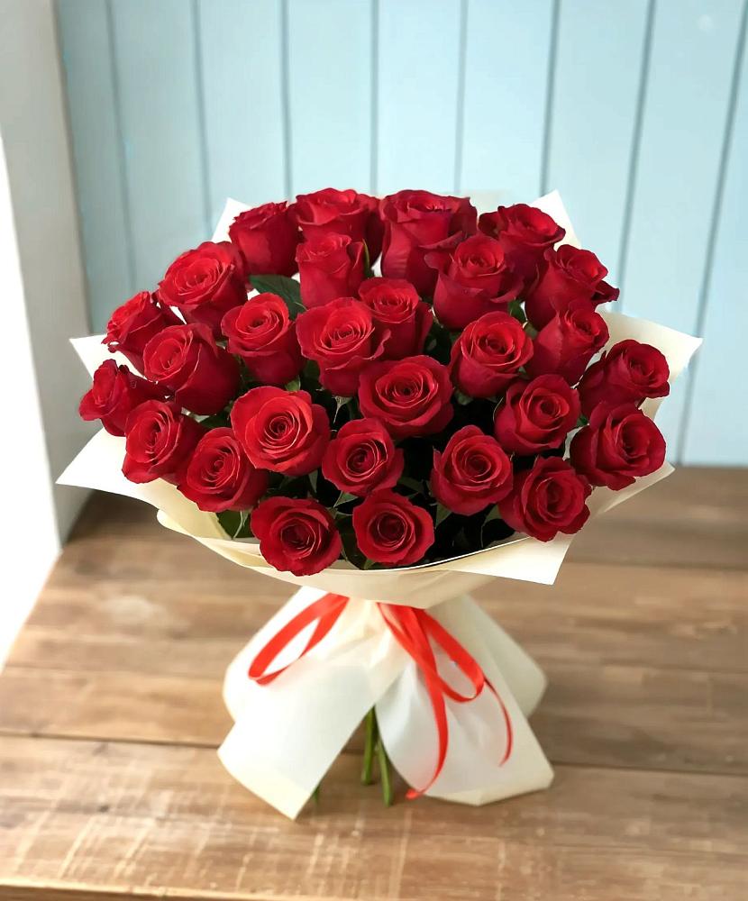 Букет 29 Красных роз в Пшичо