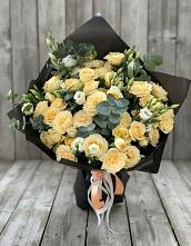 Букет цветов из:  Розы и Лизиантусы #REPLACE_PRED# Пшичо