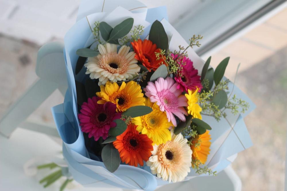 Букет цветов из: Герберы в Пшичо