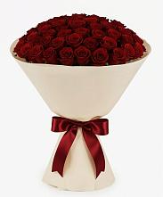 Букет 101 Бордовая роза Блэк Бакарра #REPLACE_PRED# Пшичо