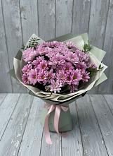 Букет цветов из:  Хризантемы #REPLACE_PRED# Пшичо