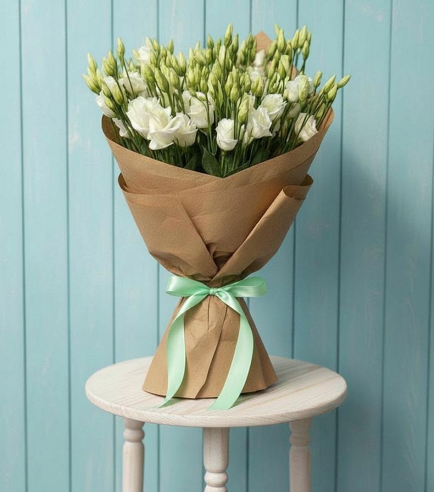 Букет цветов из: Лизиантусы в Пшичо