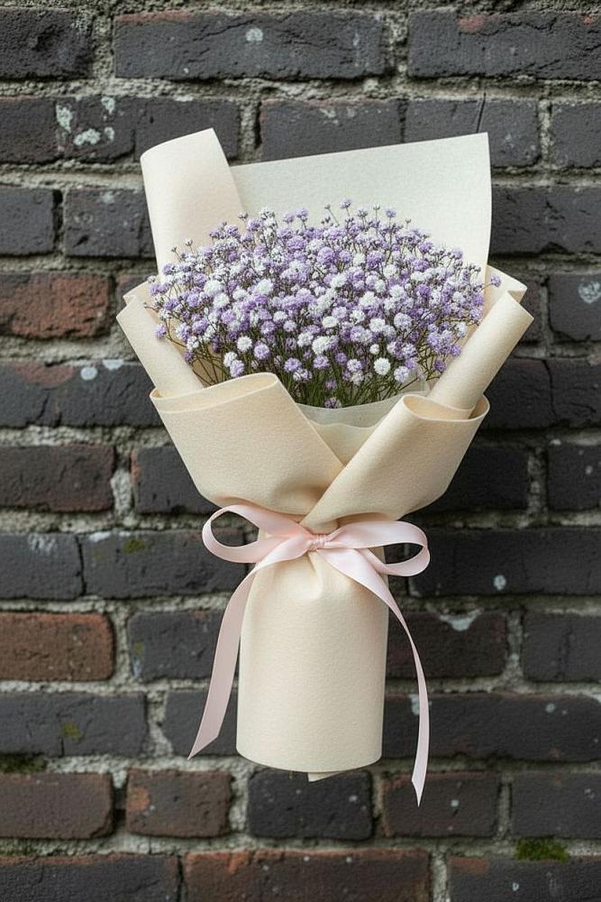 Букет цветов из: Гипсофила в Пшичо