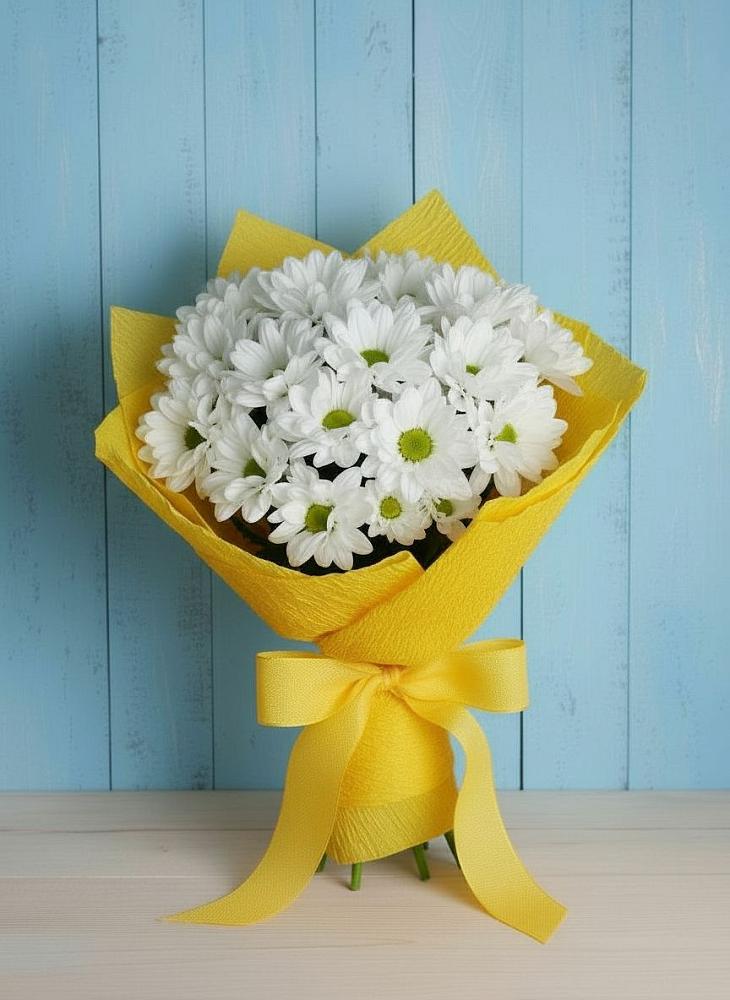 Букет цветов из: Хризантемы в Пшичо