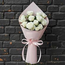 Букет цветов из:  Розы #REPLACE_PRED# Пшичо