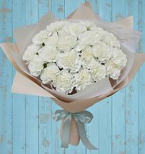 Букет цветов из:  Гвоздики #REPLACE_PRED# Пшичо