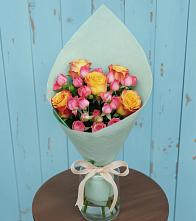 Букет цветов из:  Розы #REPLACE_PRED# Пшичо